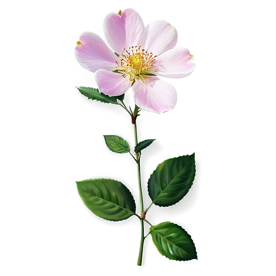 Pink Wild Rose Png 05242024