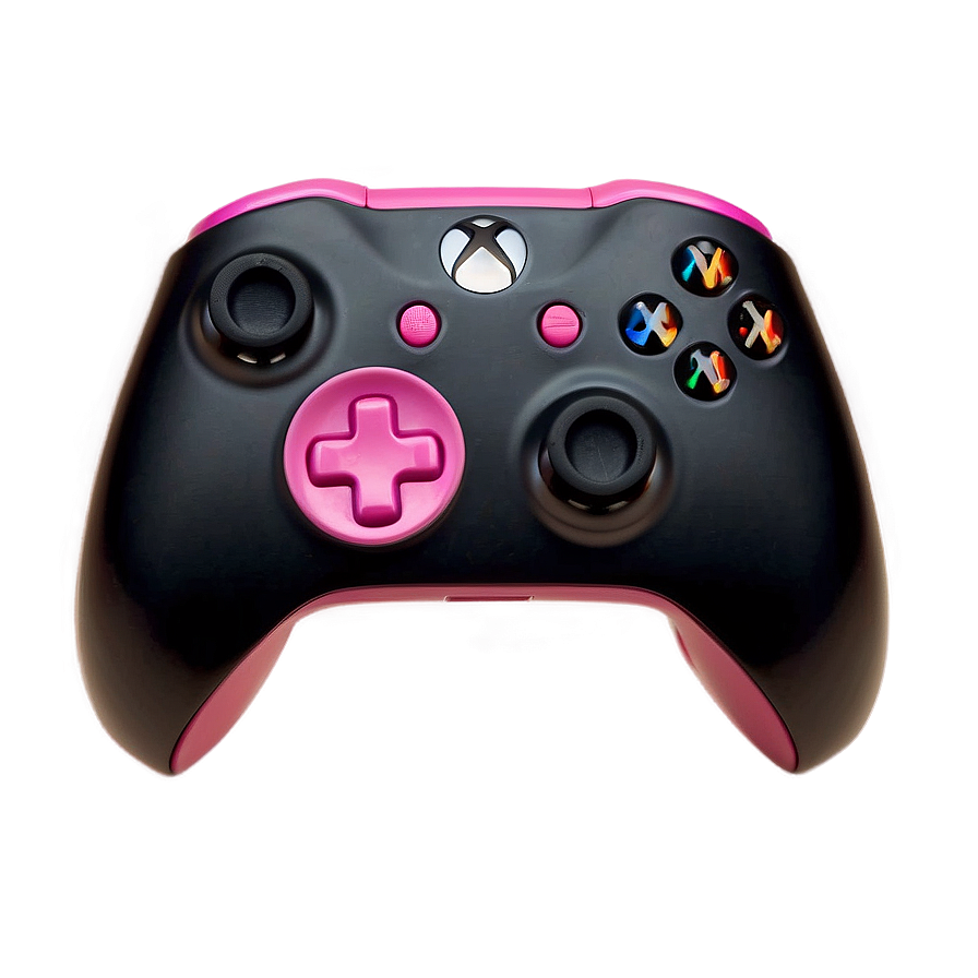 Pink Xbox Controller For Gamers Png Peq