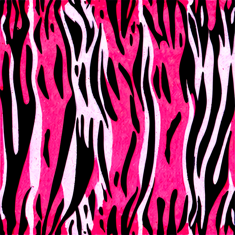 Pink Zebra Print Pattern Png 06272024