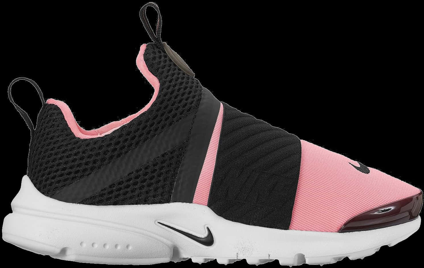 Pinkand Black Sporty Sneaker