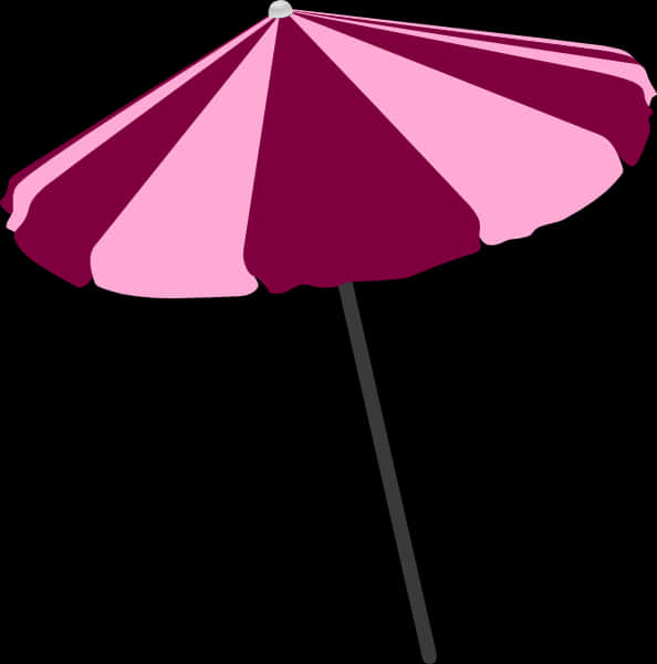 Pinkand Burgundy Umbrella Graphic