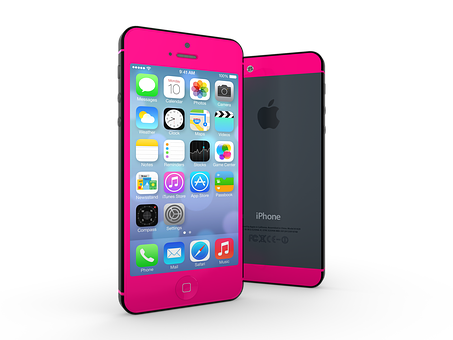 Pinki Phone Frontand Back View