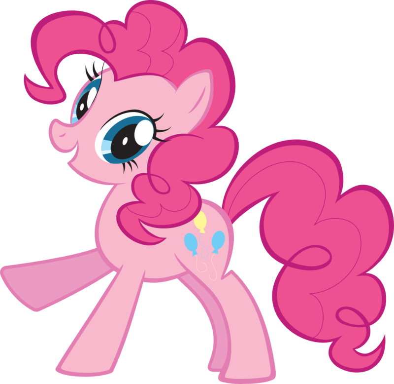 Pinkie_ Pie_ Happy_ Vector