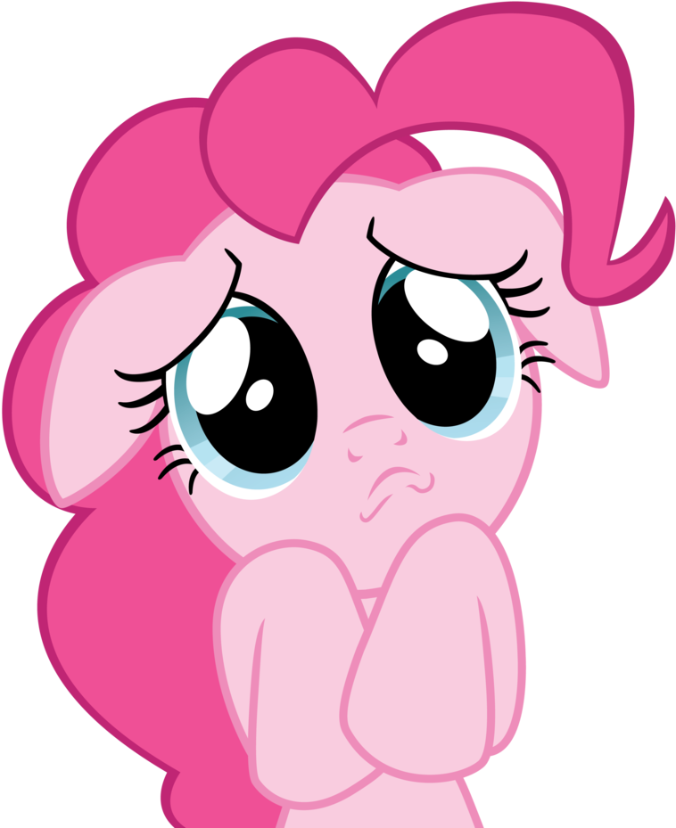 Pinkie Pie Sad Expression