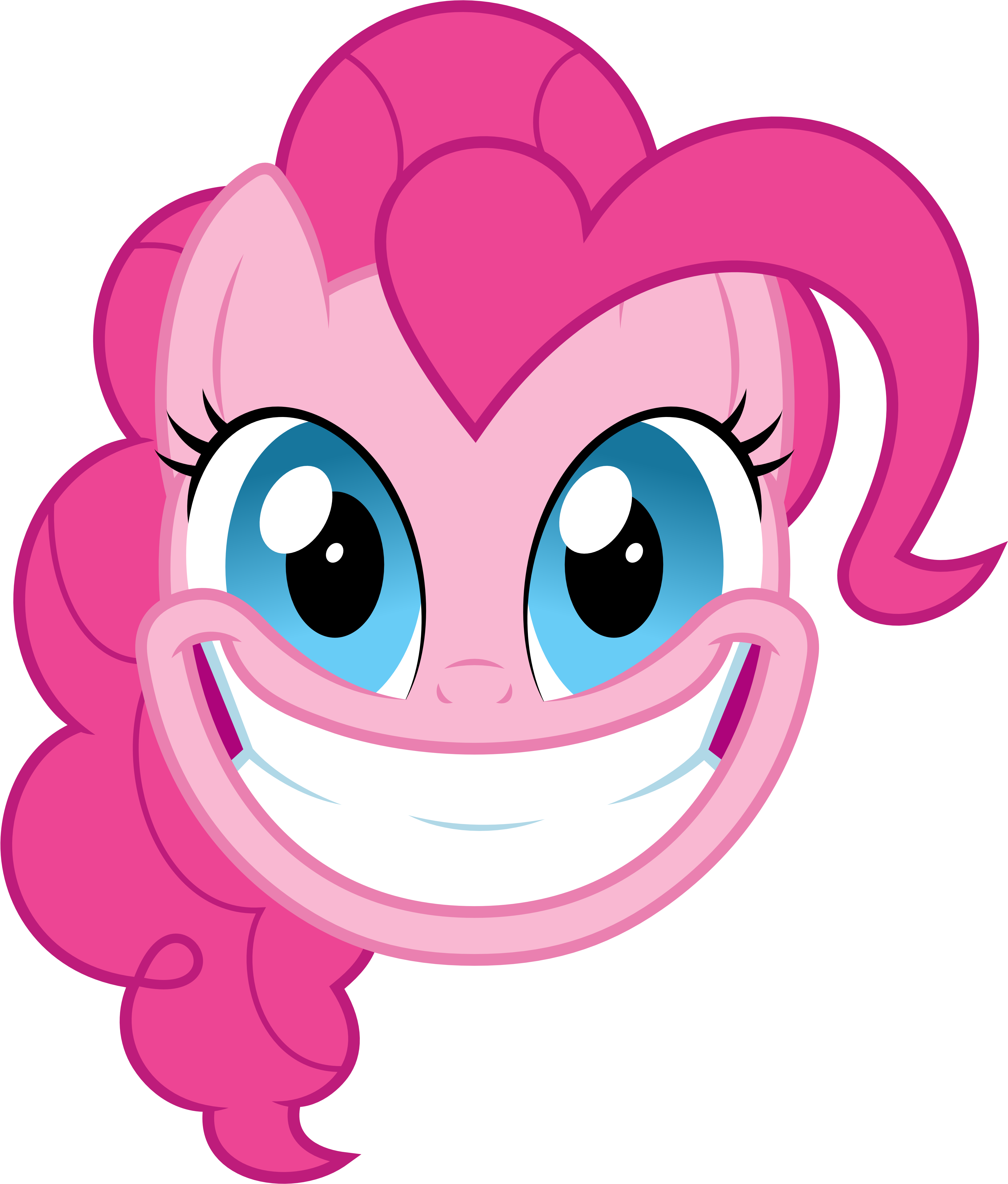 Pinkie Pie Smiling Vector