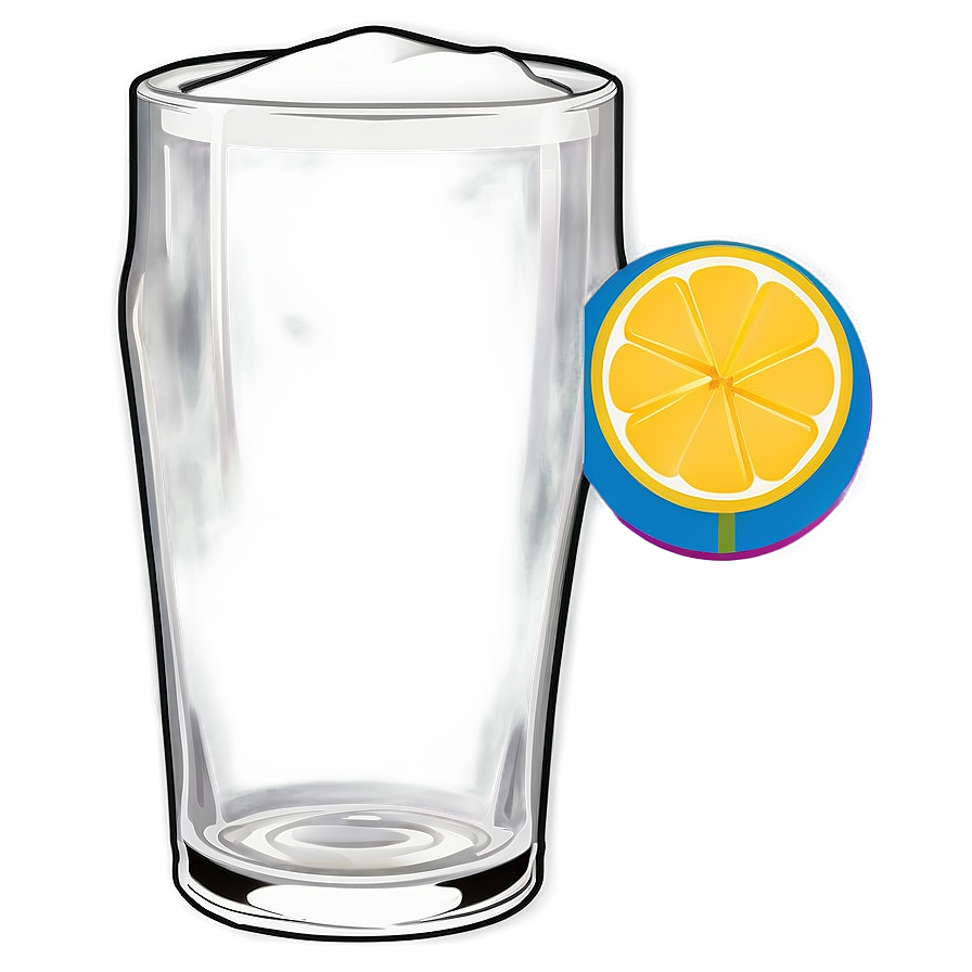 Pint Glass Outline Icon Png Wne