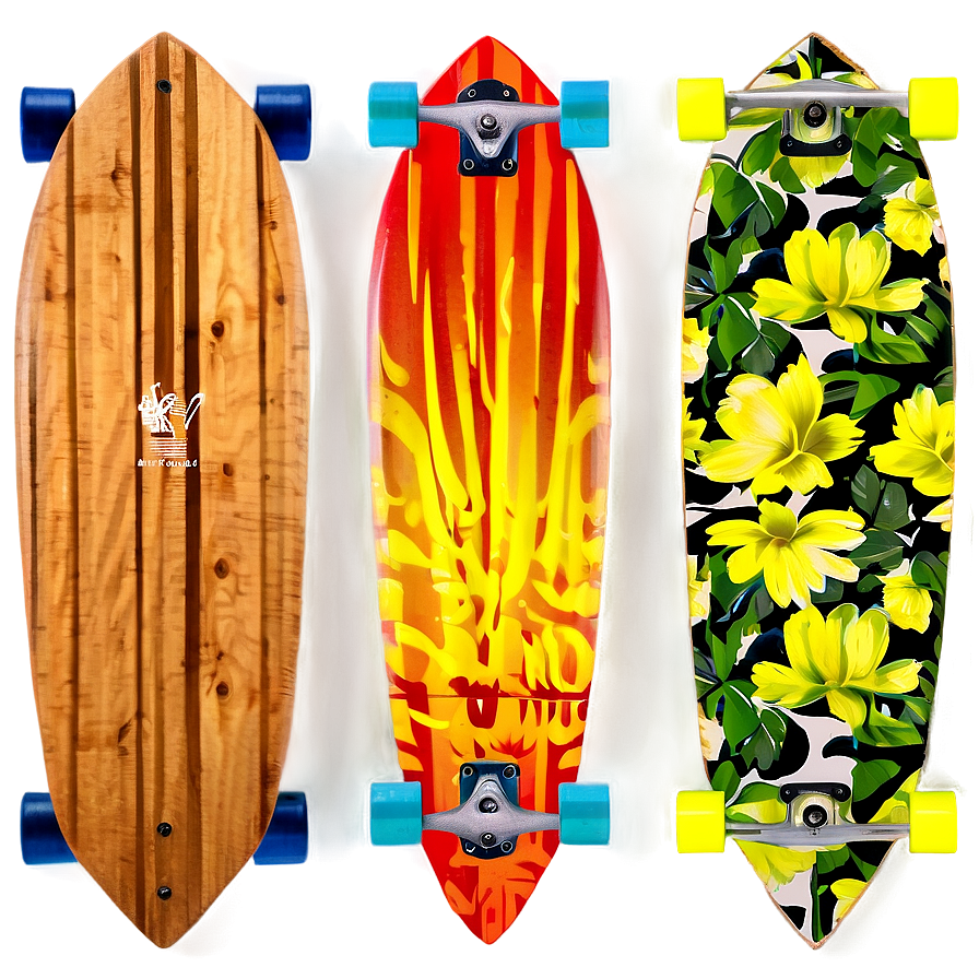 Pintail Longboard Png Vcg22