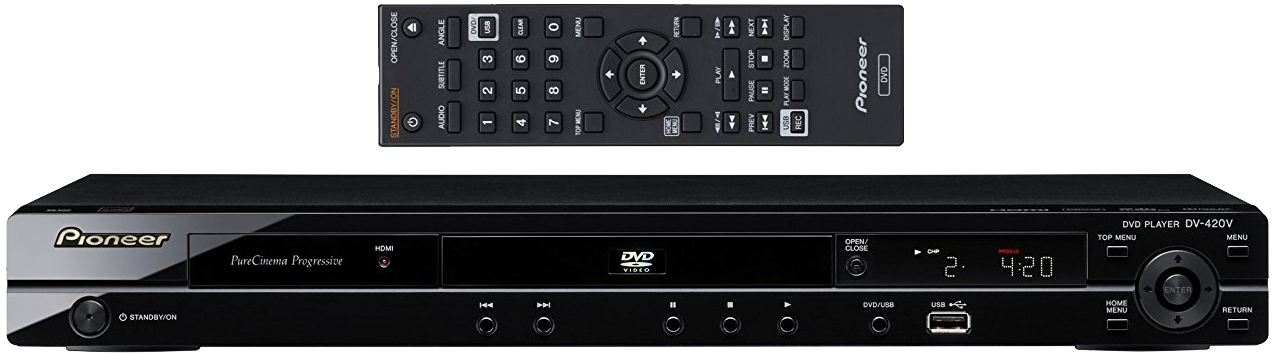 Pioneer D V D Player D V420 V