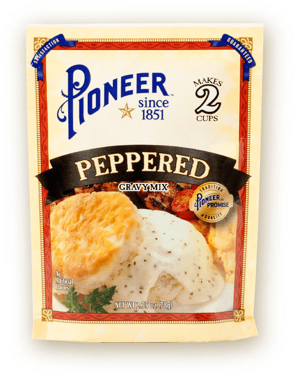 Pioneer Peppered Gravy Mix Packet