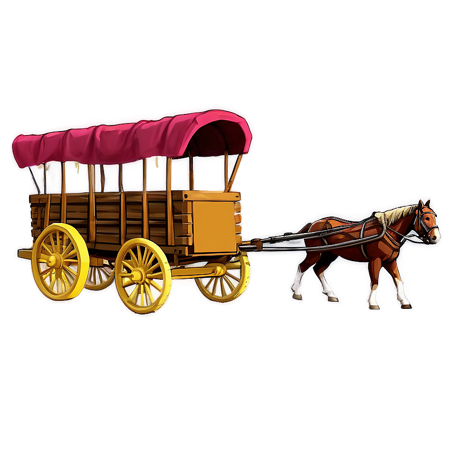 Pioneer Wagon Train Png Uji93