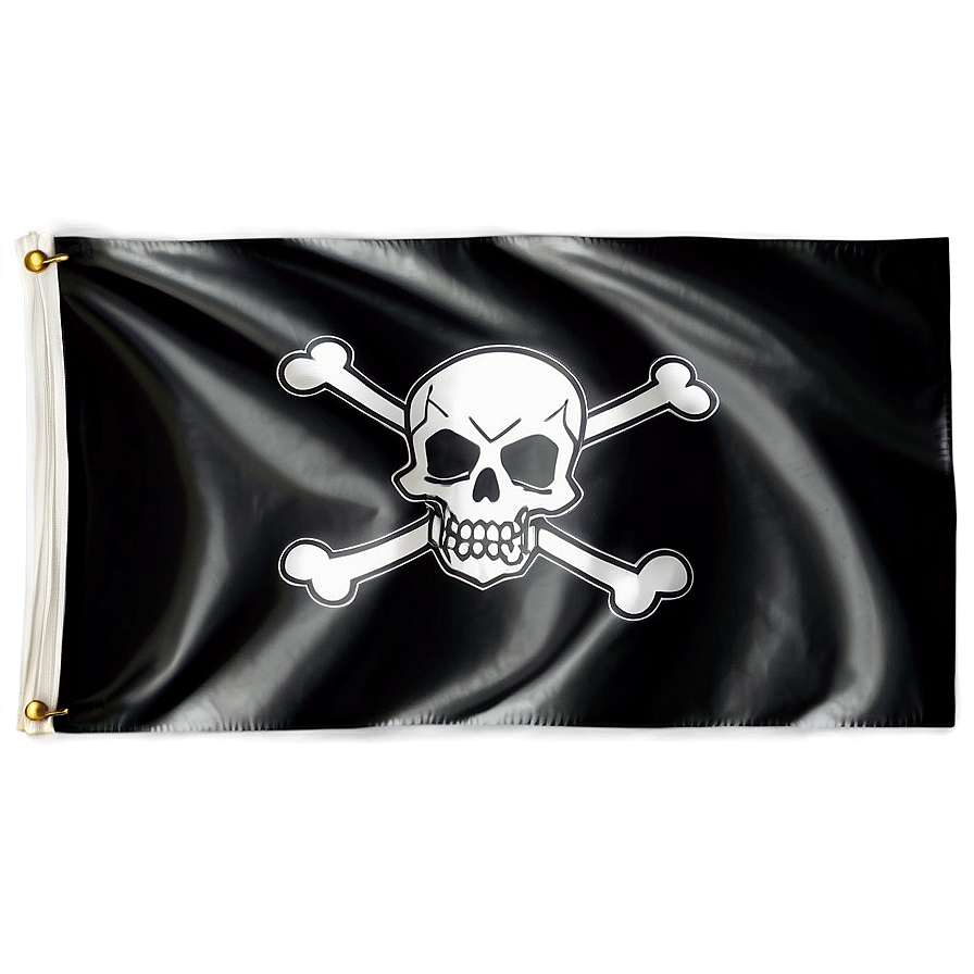 Pirate Black Skull Flag Png Mbq