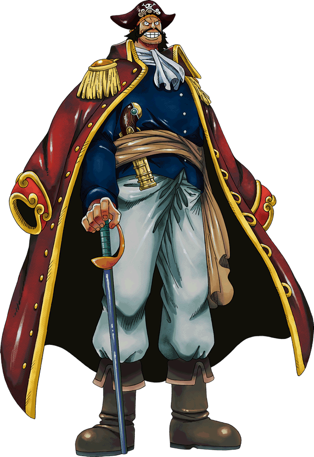 Pirate Captain Anime Character