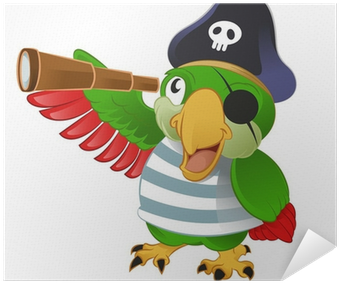 Pirate Parrot Cartoon