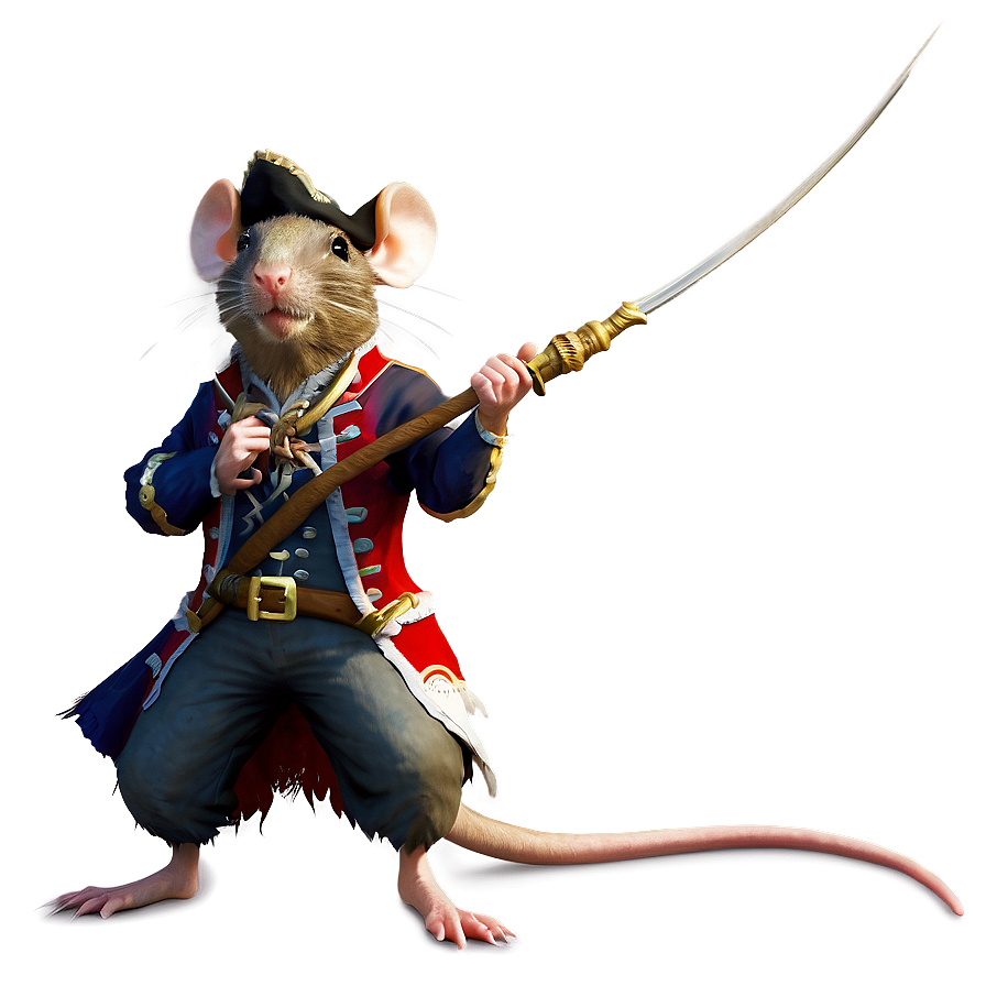 Pirate Rat Png 05042024