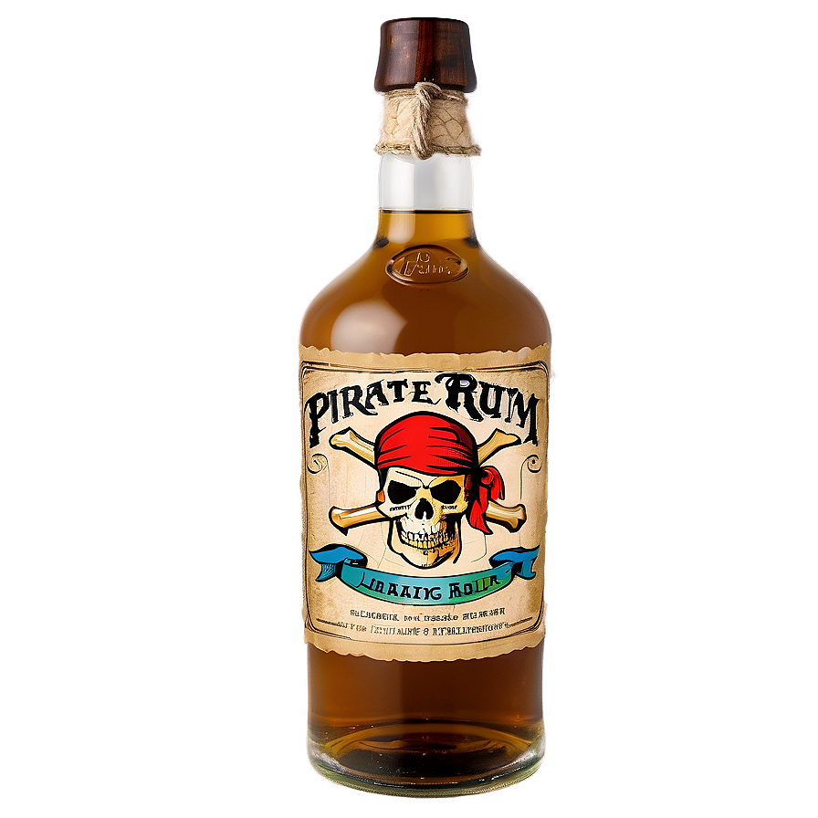 Pirate Rum Bottle Png 05212024