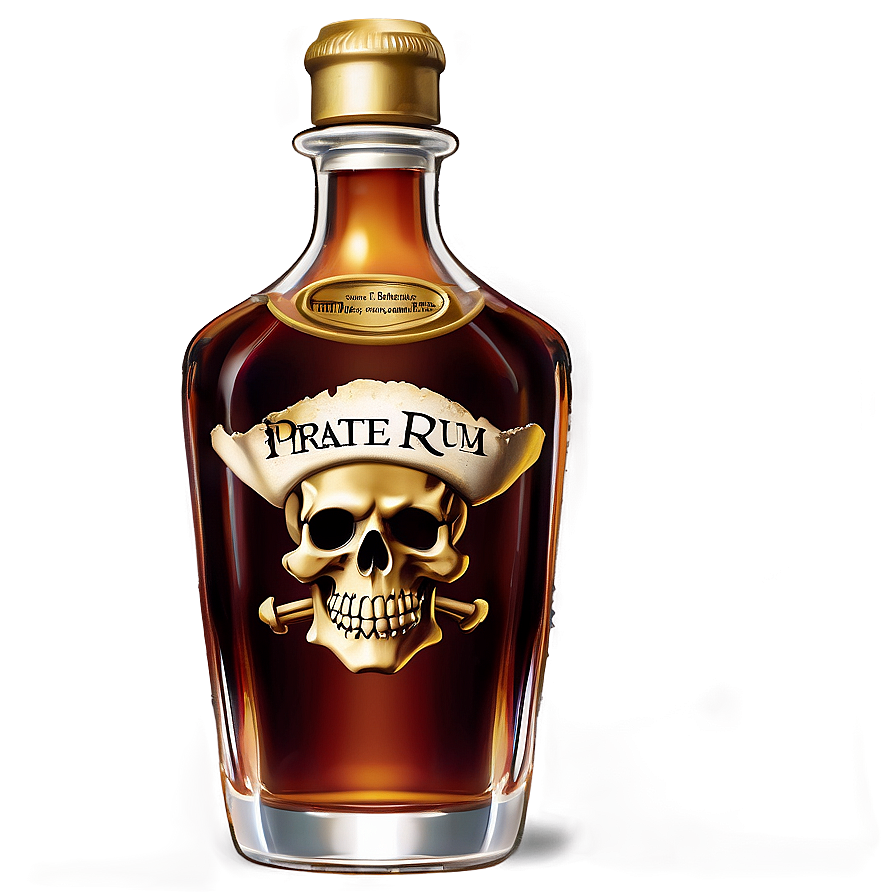 Pirate Rum Bottle Png Mxt