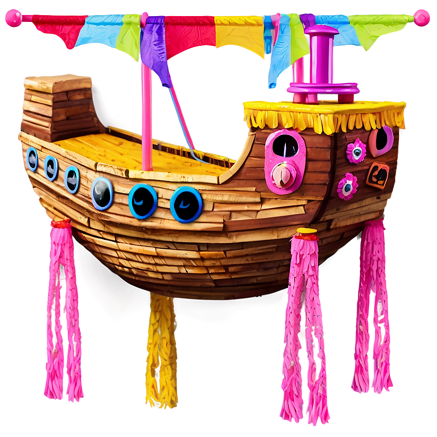 Pirate Ship Pinata Png 32