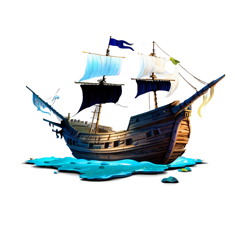 Pirate Ship Shipwreck Png Pxn