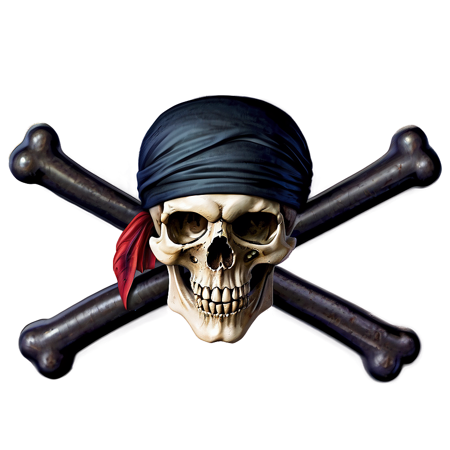 Pirate Skull And Crossbones Png Mid