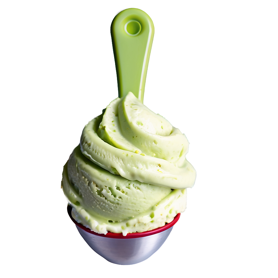 Pistachio Ice Cream Scoop Png 06122024