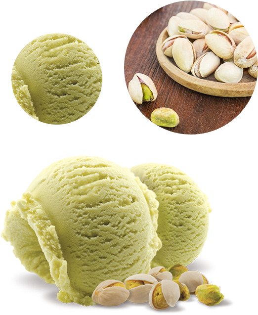 Pistachio Ice Creamand Nuts