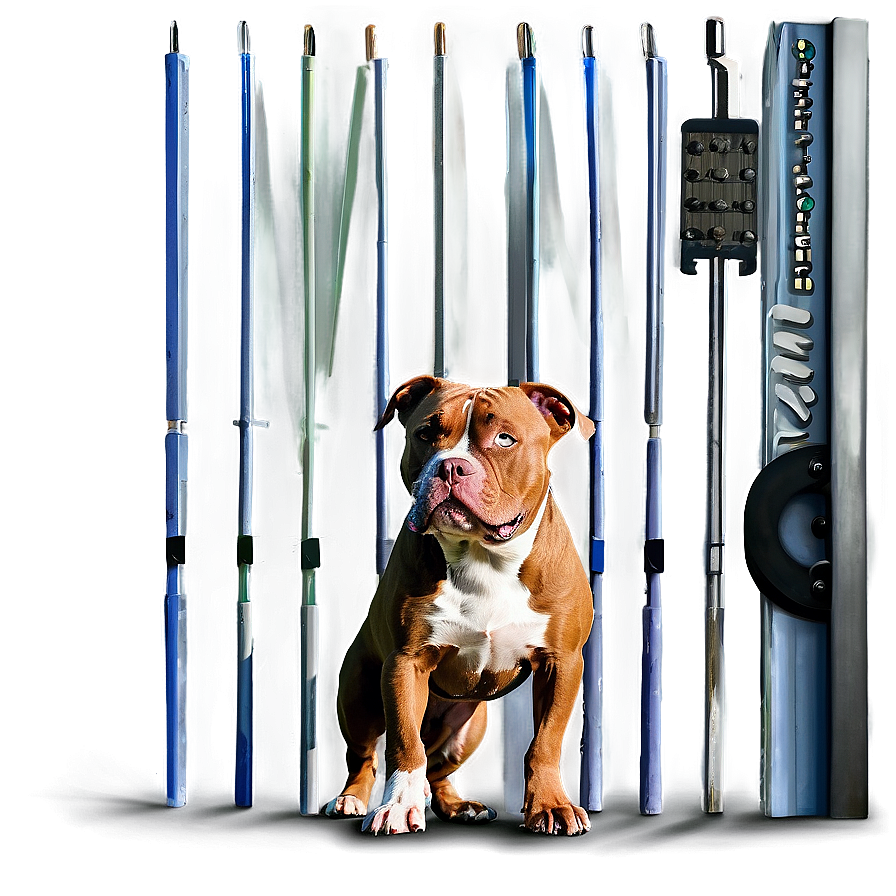 Pitbull On Guard Png Yom