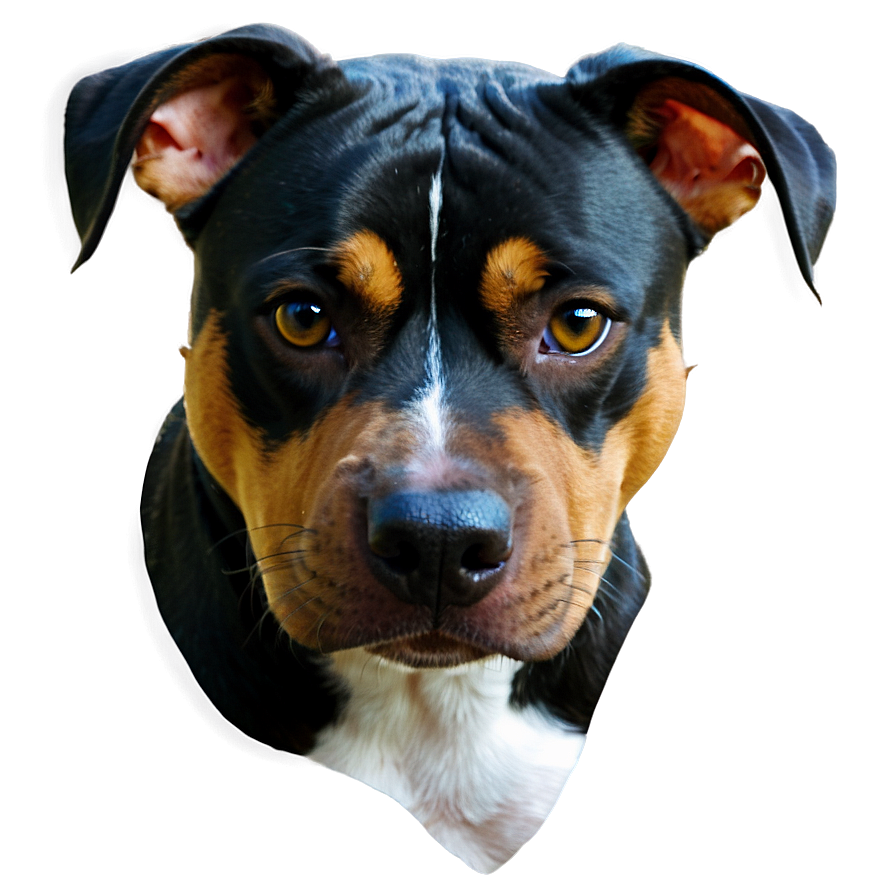 Pitbull Portrait Png Sqi55