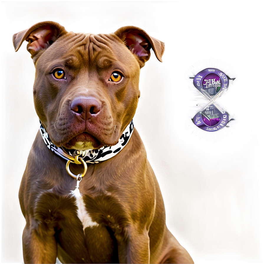 Pitbull With Bandana Png Ryb