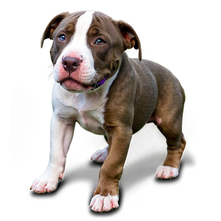 Pitbull With Puppies Png Trt13