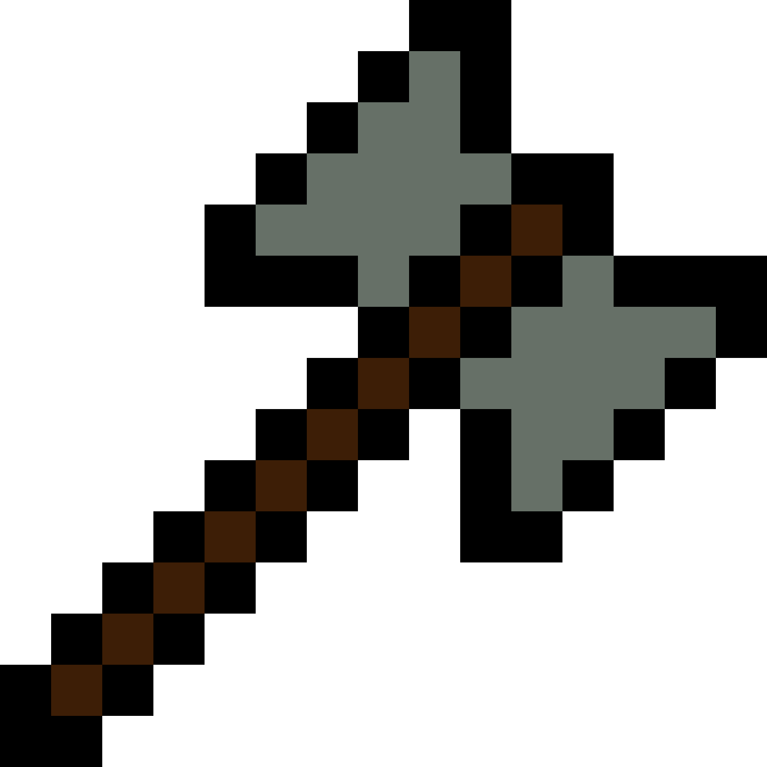 Pixel Art Axe Icon