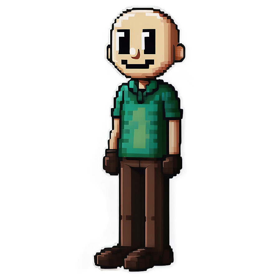 Pixel Art Baldi Png Drc