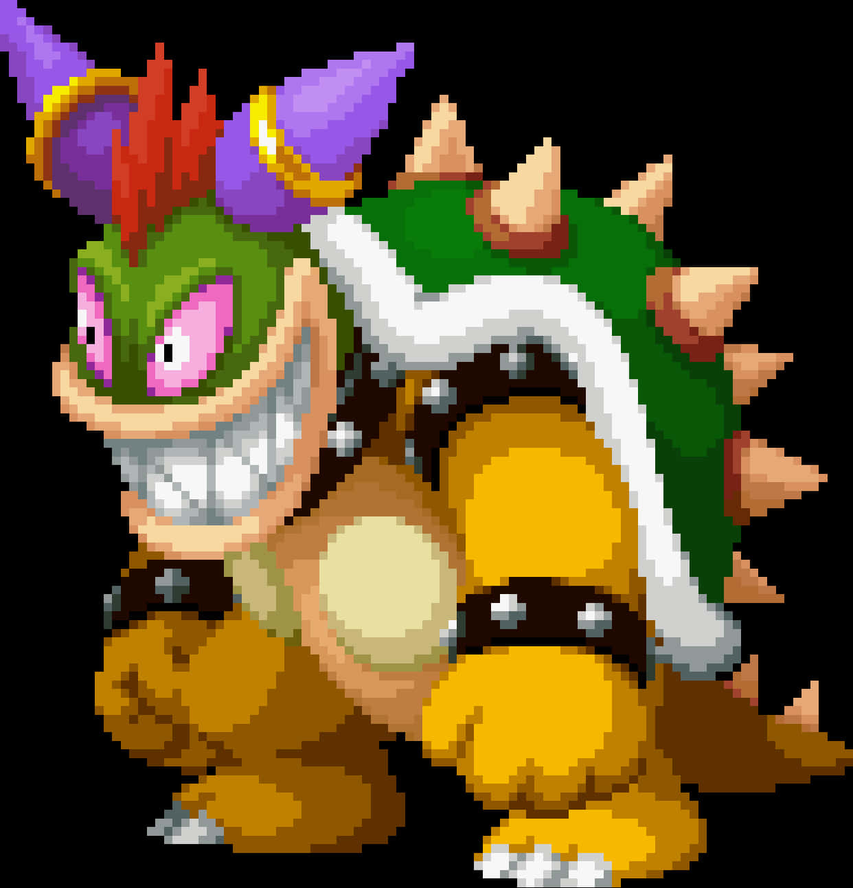 Pixel Art Bowser