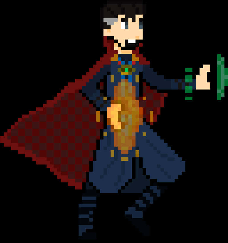 Pixel Art Doctor Strange