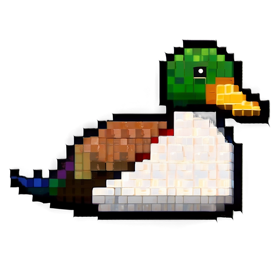 Pixel Art Duck Png 38