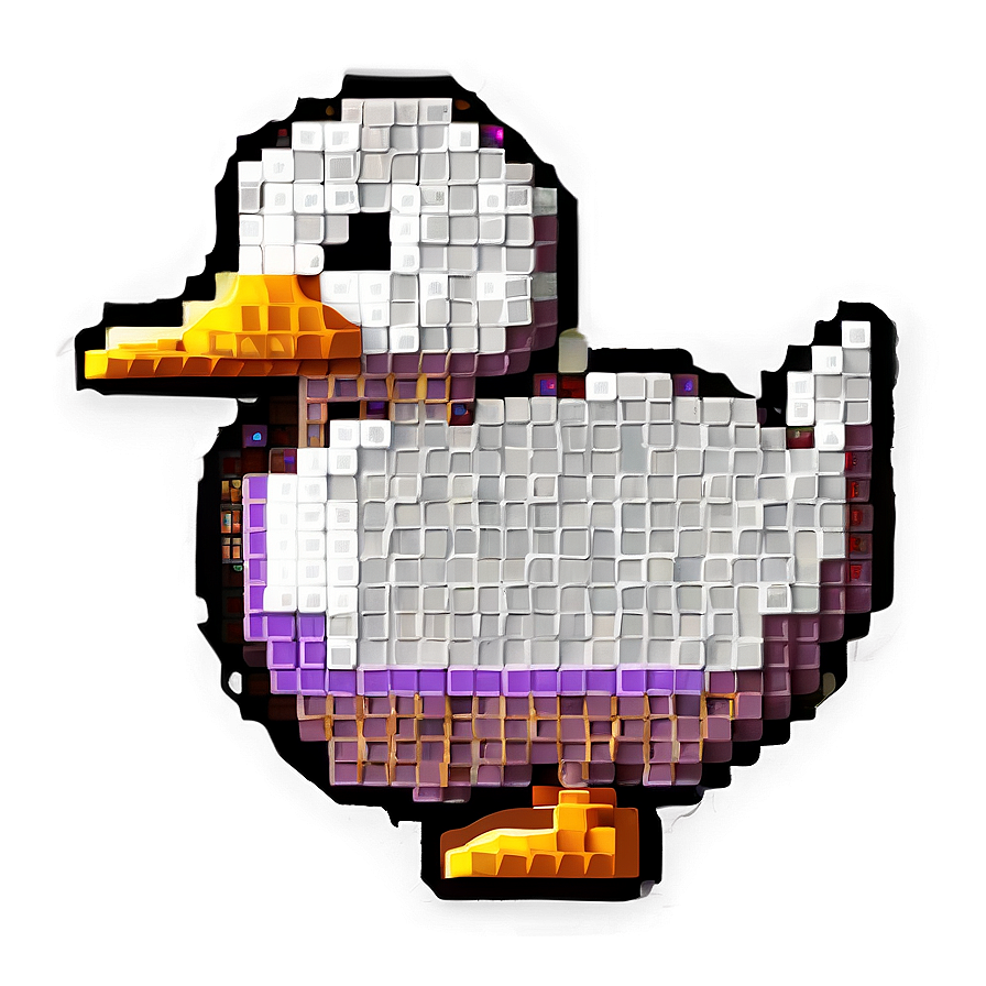 Pixel Art Duck Png Elh17