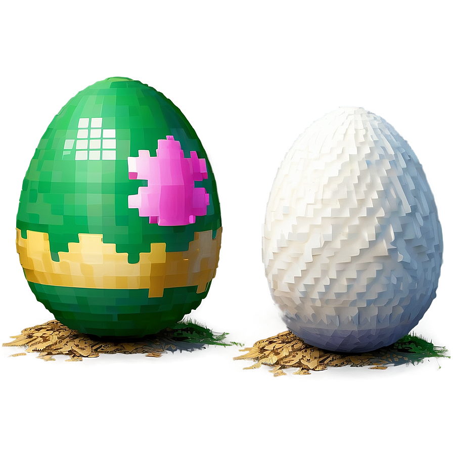 Pixel Art Easter Eggs Png 55