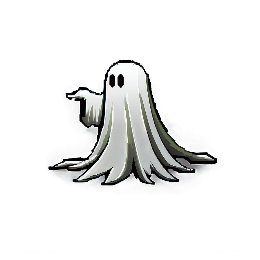 Pixel Art Ghost Png 27