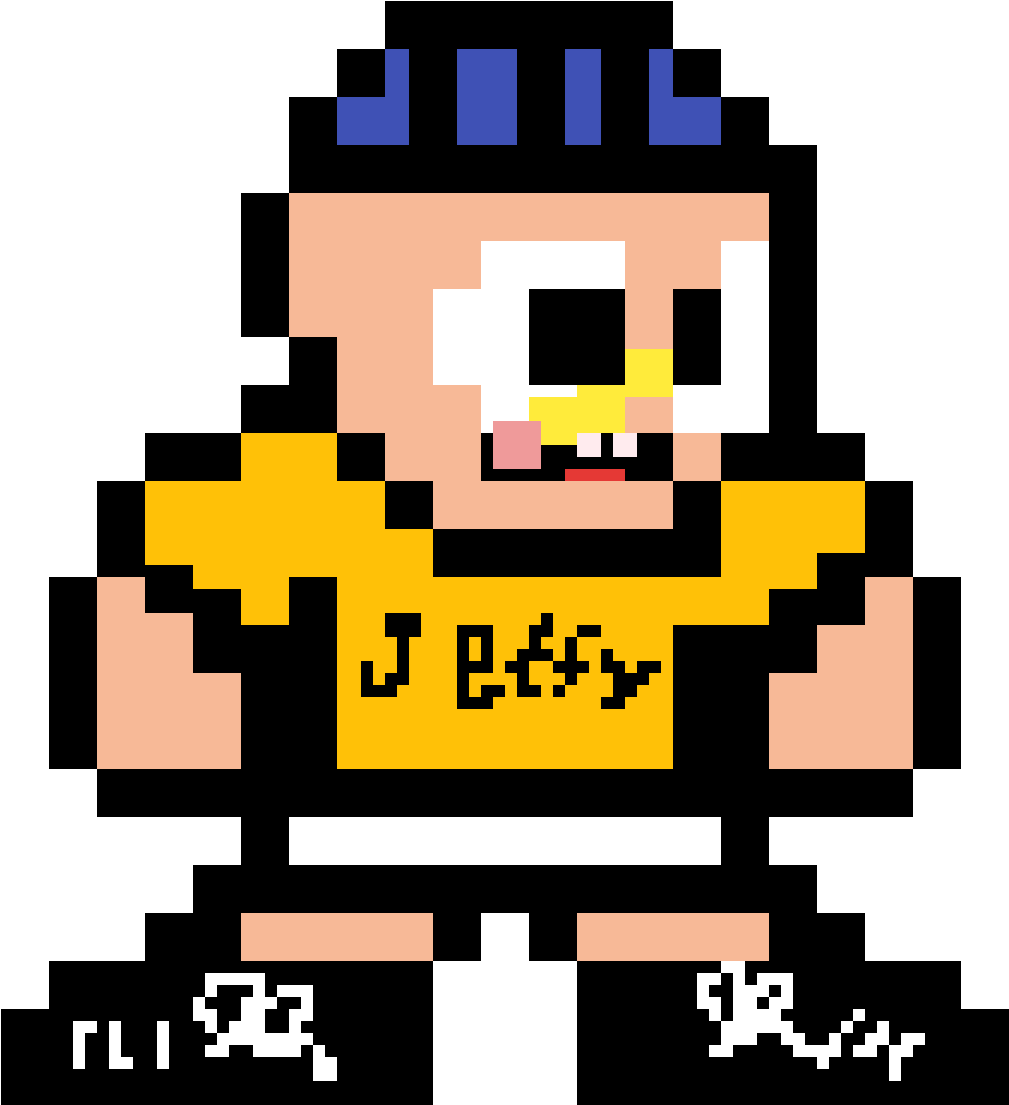 Pixel Art Jeffy Character