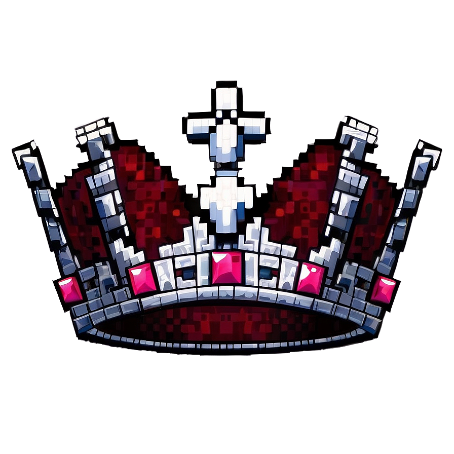 Pixel Art Princess Crown Png Gsg