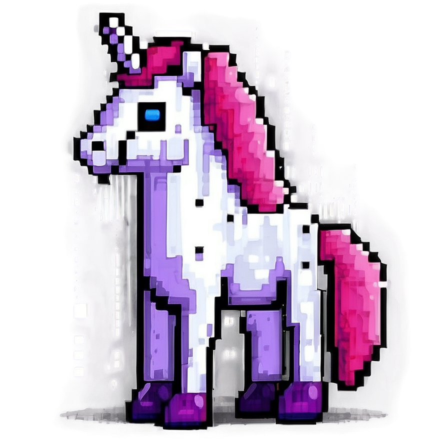 Pixel Art Unicorn Png 33