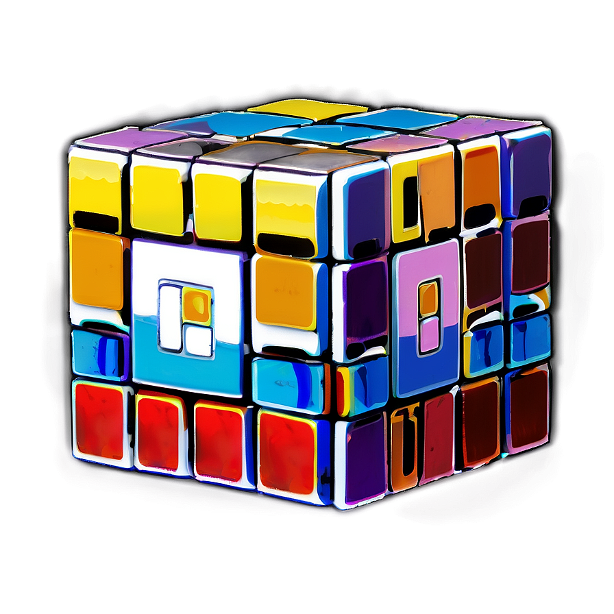 Pixel Cube Png 05242024