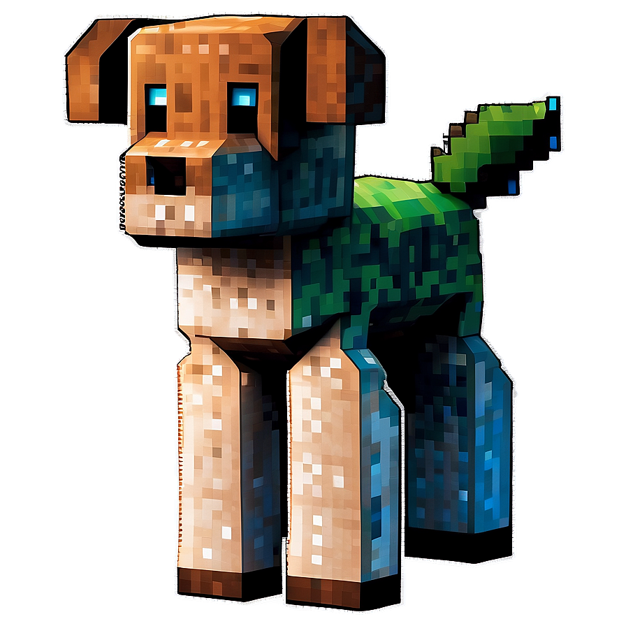 Pixel Dog Minecraft Png 65