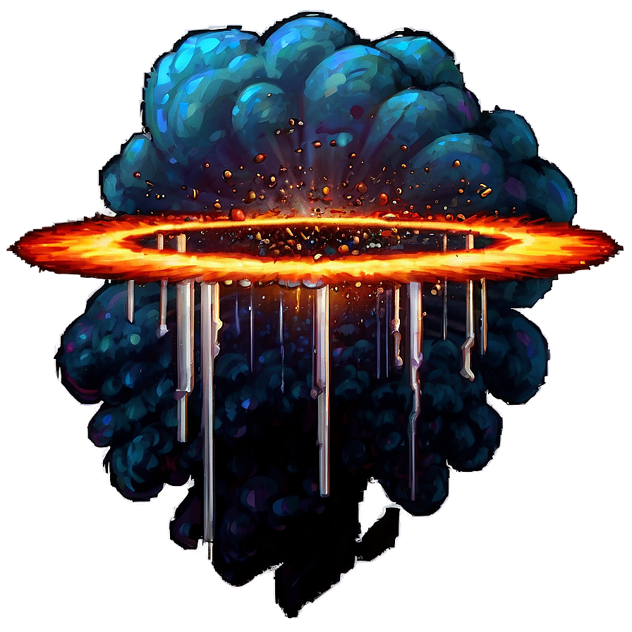 Pixel Explosion Effect Png 16