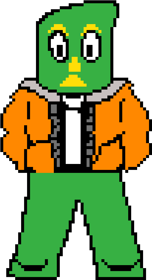 Pixel Gumbyin Life Jacket