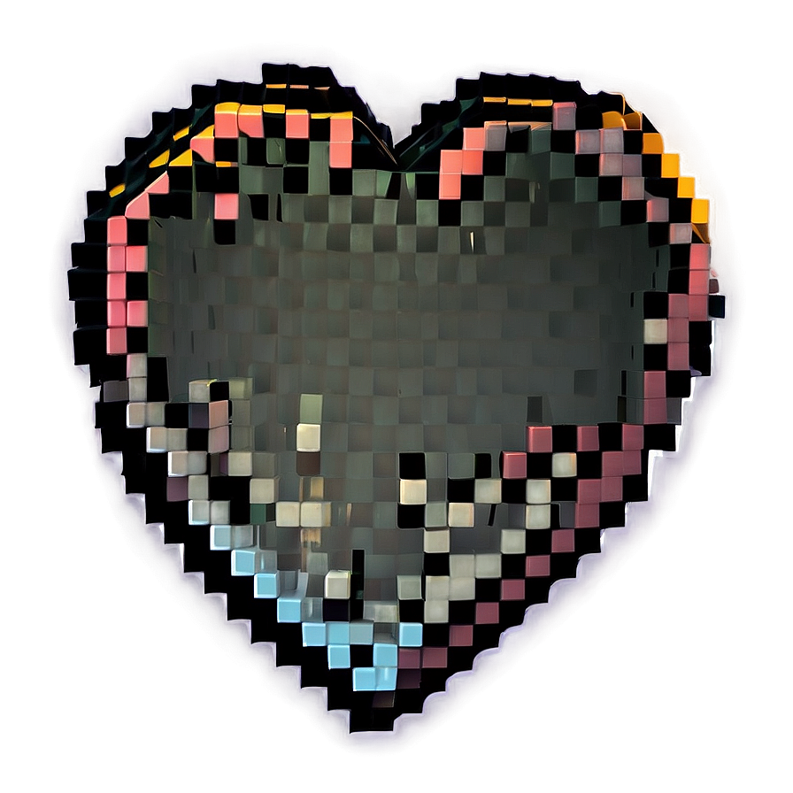 Pixel Heart Button Png 54