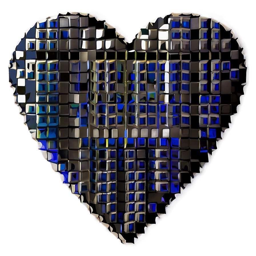 Pixel Heart Button Png Qai