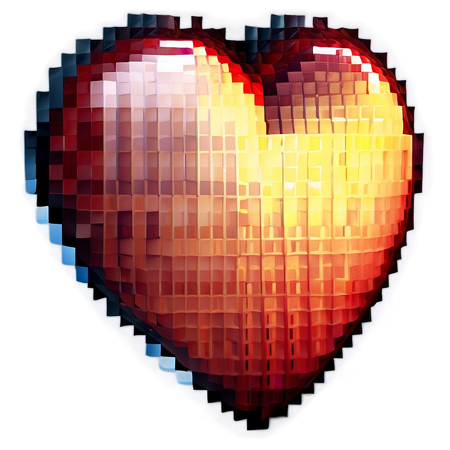 Pixel Heart Icon Png 71