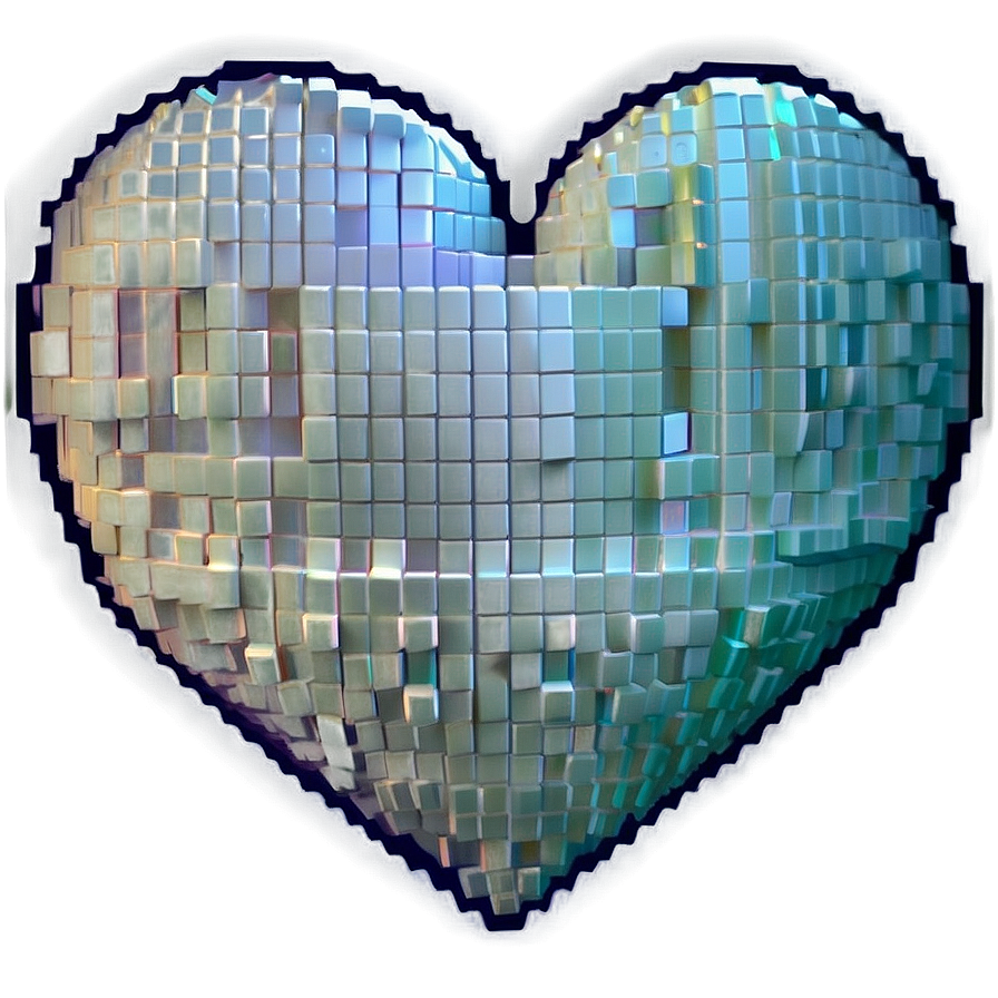 Pixel Heart Logo Png 05252024