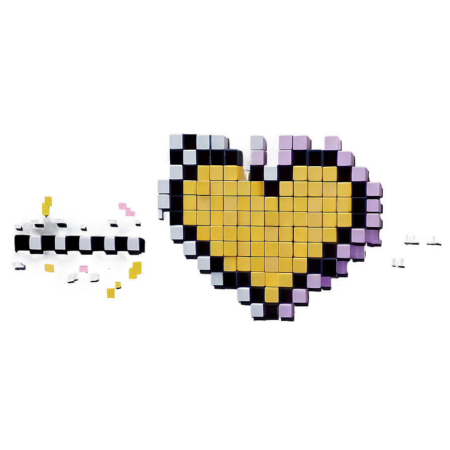 Pixel Heart Symbol Png 05252024