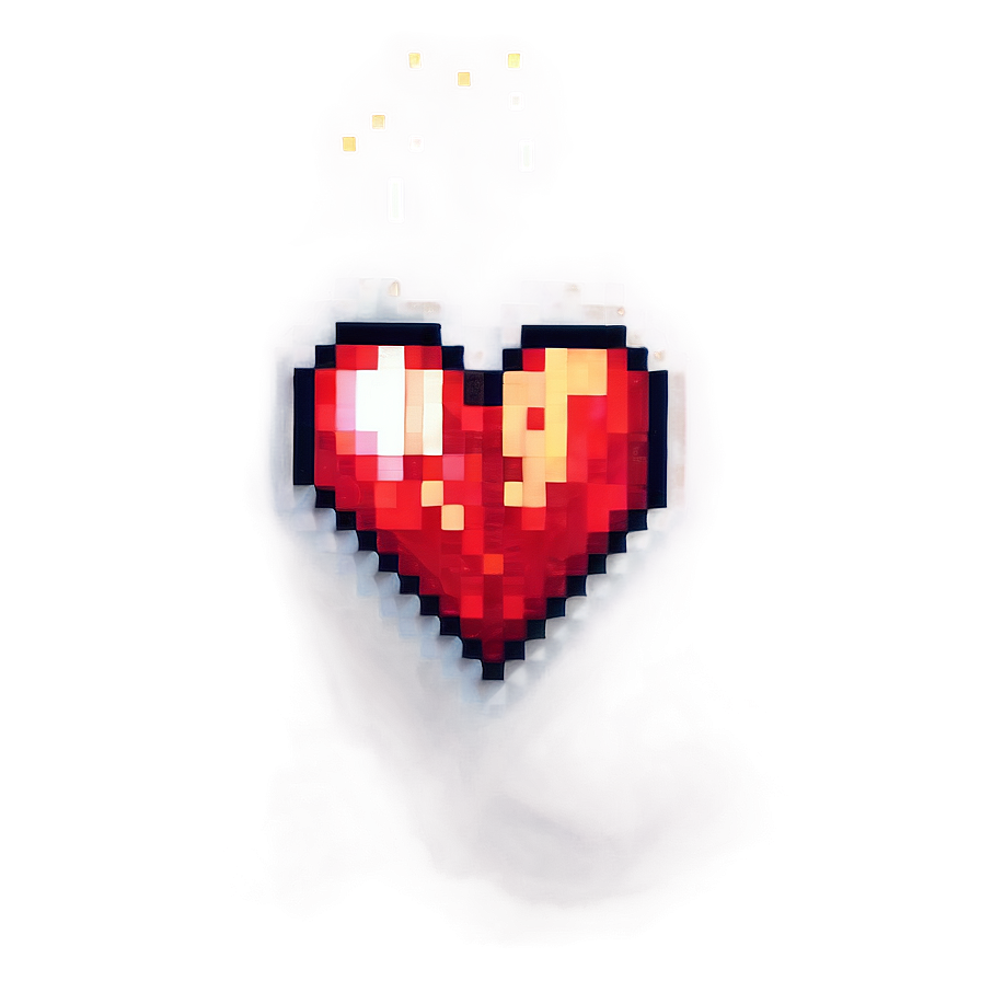 Pixel Heart Wallpaper Png 05252024